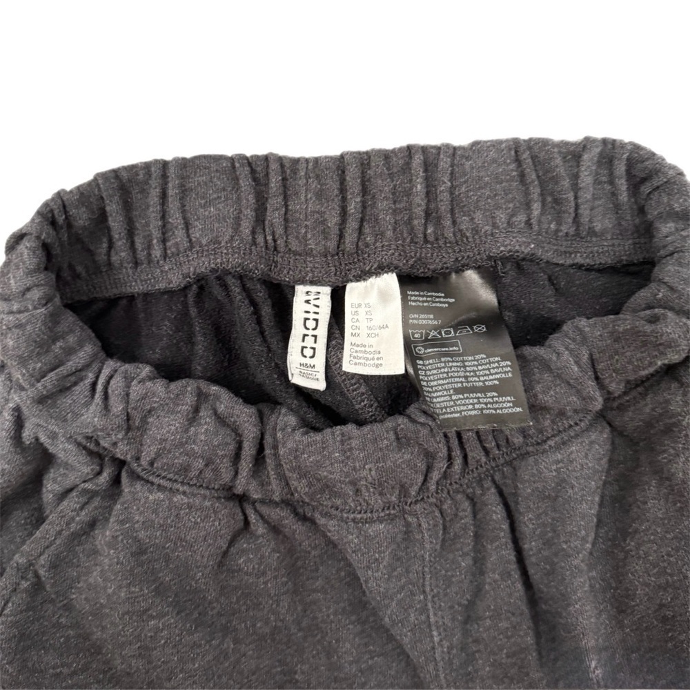 H&M Dark Gray Women's Athletic Shorts - Picture 4 of 4